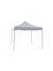 Klikareto Faltbarer Pavillon Garten Weiß 3x3m