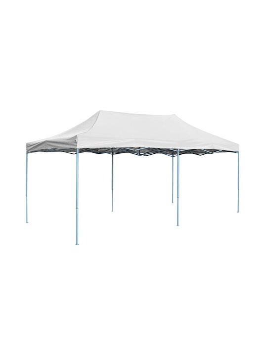 Klikareto Garden Freestanding Gazebo White 3x6cm