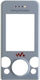 Sony Μεσαίο Πλαίσιο Ασημί για Sony Ericsson W580