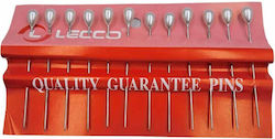 Lecco Safety Pins in White color