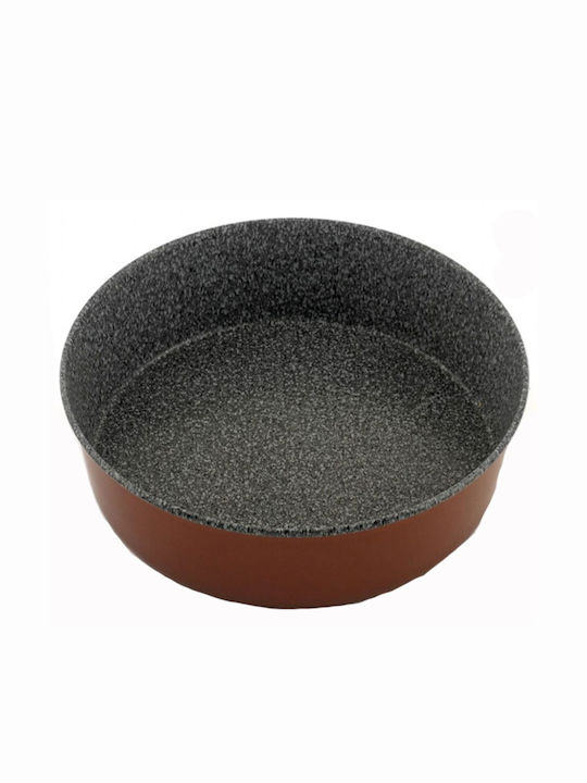 ForHome Aluminum Baking Pan with Stone Interior Coating 18cm
