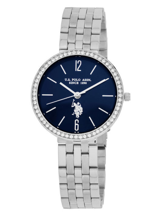 Women's Watch Battery with Silver Stainless Steel Strap