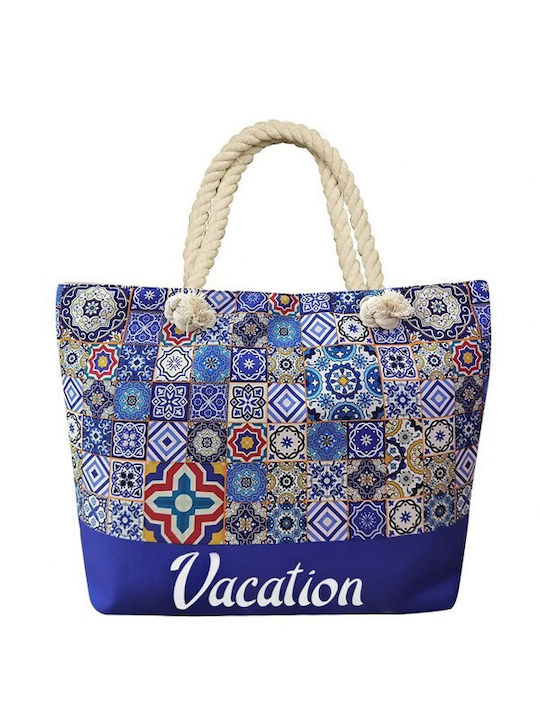 24home.gr Beach Bag Blue