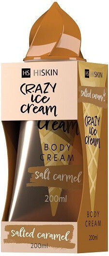 Hiskin Crazy Ice Cream Κρέμα Σώματος "αλατισμένη Καραμέλα" 200ml