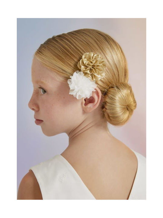 Abel & Lula Kids Bobby Pin in White Color