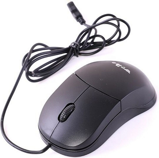 Weibo FC-142 Wired Ergonomic Mouse Black