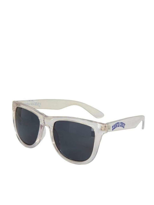 Santa Cruz Collegiate Strip Sonnenbrillen mit Weiß Rahmen SCA-SUN-0254