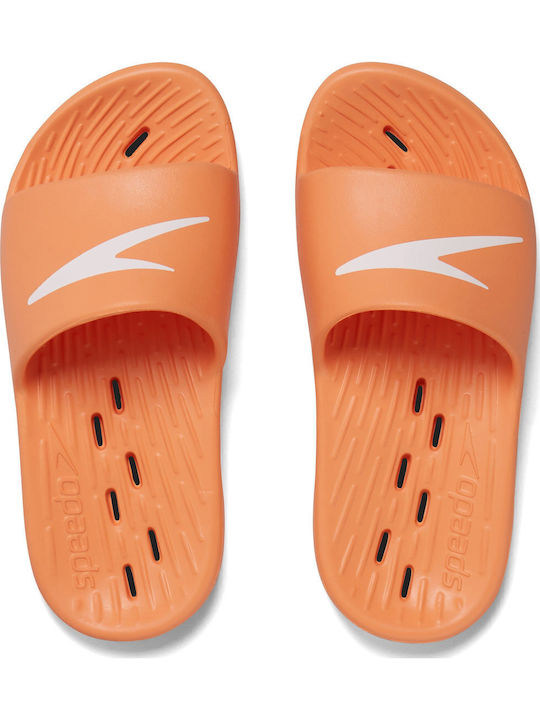 Speedo Детски джапанки тип слайдове Оранжев