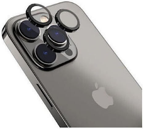 ObaStyle Προστασία Κάμερας Tempered Glass Γκρι για το iPhone 13 Pro / 13 Pro Max