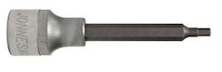 Jonnesway Long Walnut Pneumatic with Allen Head and Socket 1/2'' H14x100mm