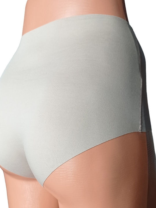 Tre Orsi J693 Baumwolle Damen Slip Nahtlos Beige