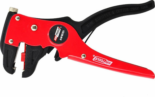 AWTools Αυτορυθμιζόμενη Πρέσα Ακροδεκτών με Απογυμνωτή (Μήκος 175mm)