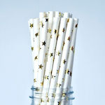 Straw Paper Gold 1pcs