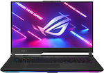 Asus ROG Strix SCAR 17 X3D G733PZV-LL069W 17.3" QHD 240Hz (Ryzen 9-7945HX3D/32GB/1TB SSD/GeForce RTX 4080/W11 Acasă) (Tastatură GR)