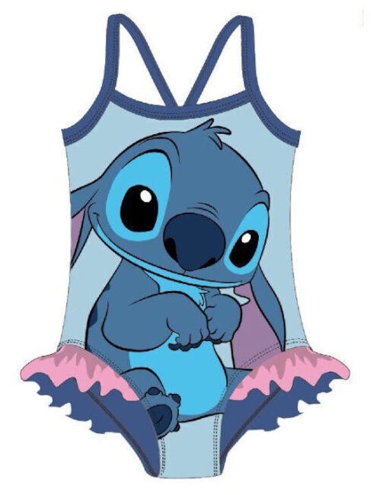 Difuzed Stitch Costum de baie pentru copii O singură bucată Albastru