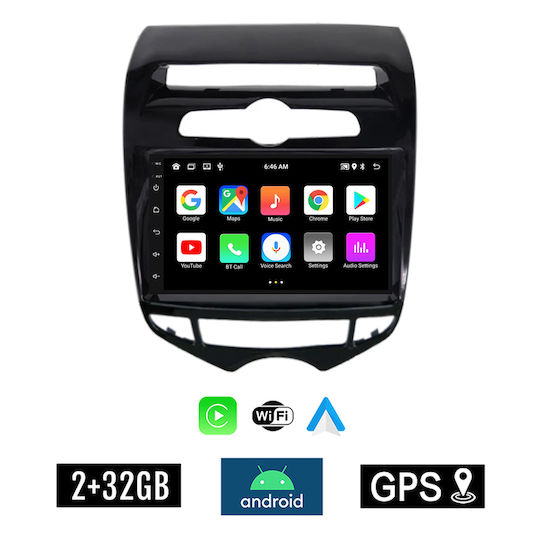 Kirosiwa Ηχοσύστημα Αυτοκινήτου για Hyundai ix20 2010 2019 (Bluetooth/USB/AUX/WiFi/GPS/Apple-Carplay/Android-Auto) με Οθόνη Αφής 7"