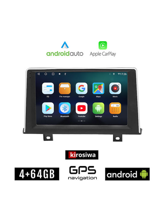 Kirosiwa Car Audio System for BMW Series 1 (F20) 2012-2018 with Bluetooth USB Wi-Fi GPS Apple CarPlay 9 Inch Touch Screen
