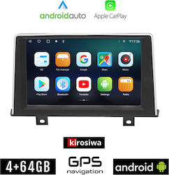 Kirosiwa Sistem Audio Auto pentru BMW Serie 1 (F20) (Bluetooth/USB/WiFi/GPS/Apple-Carplay/Android-Auto) cu Ecran Tactil 9"