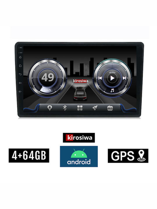 Kirosiwa Car Audio System for Citroen C4 Cactus 2014 (Bluetooth/USB/WiFi/GPS) with Touch Screen 9"