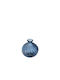 Atmosphera Διακοσμητικό Βάζο Glas Blau 17cm 1Stück