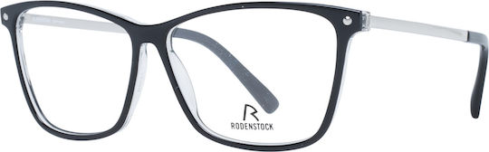 Rodenstock Γυναικείος Κοκκάλινος Σκελετός Γυαλιών Μαύρος R5346 A
