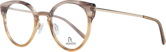 Rodenstock Γυναικείος Κοκκάλινος Σκελετός Γυαλιών Γκρι R5330 B