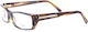 Prada Γυναικείος Κοκκάλινος Σκελετός Καφέ PRVPR05 VPR05I