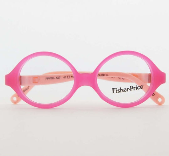 Fisher Price Children's Plastic Eyeglass Frame Pink FPV18