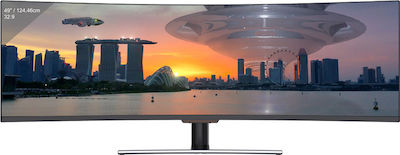 LC-Power LC-M49-DFHD-144-C-Q Ultrawide VA HDR Curved Monitor 49" 3840x1080 144Hz με Χρόνο Απόκρισης 6ms GTG