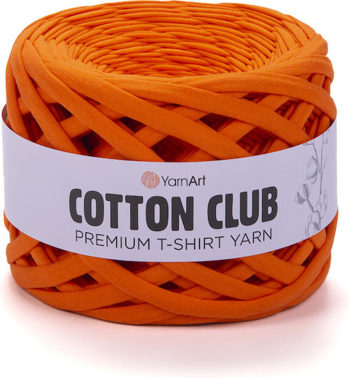 YarnArt Cotton Club Дебела Памучна Оранжева Нишка 110м 310гр