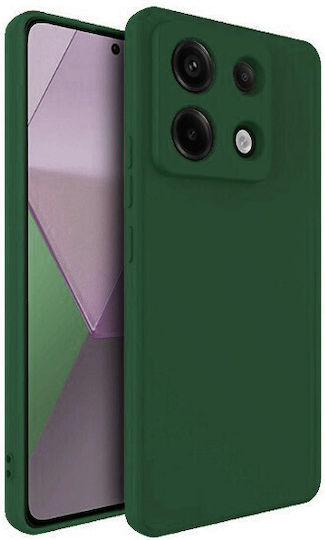 Soft Umschlag Rückseite Silikon Grün (Poco X6 Pro)