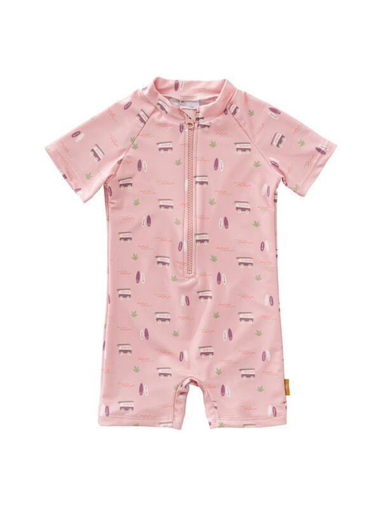 Fresk Kids Swimwear One-Piece Pink