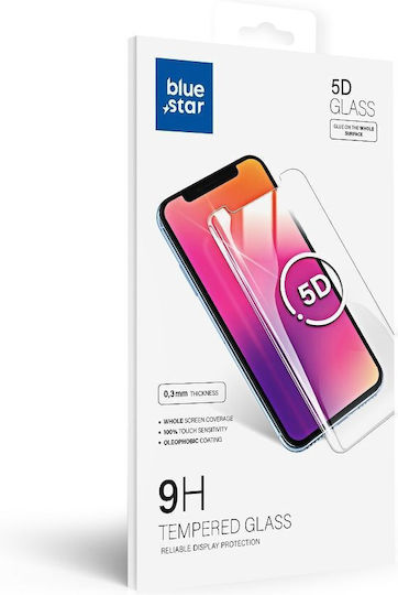 5D Vollkleber Vollflächig gehärtetes Glas Schwarz (Xiaomi 13T Pro)