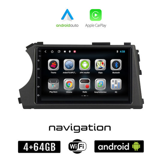 Car Audio System for Ssangyong Actyon / Kyron 2006-2015 (Bluetooth/USB/WiFi/GPS/Apple-Carplay/Android-Auto) with Touch Screen 7"