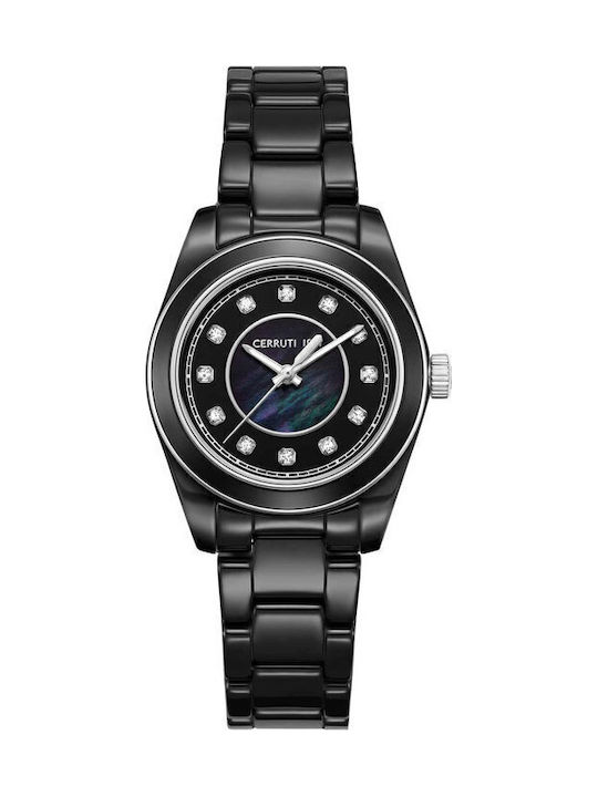 Cerruti Crystals Ceas cu Mecanism pe Baterie Cerruti Crystals Ceas cu Mecanism pe Baterie