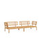 Baumsessel-Sofa Außenbereich aus Paletten 120x80cm