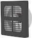 Solcore De perete Ventilator de Baie 100mm Gri