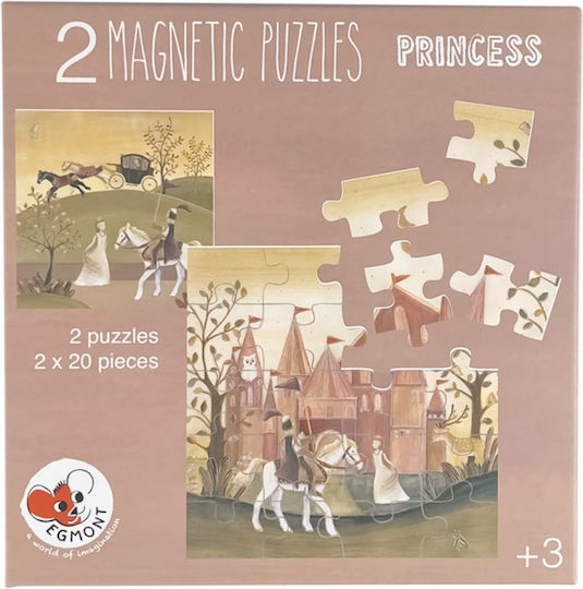 Παιδικό Puzzle Magnetic Book για 3+ Ετών 20pcs Egmont