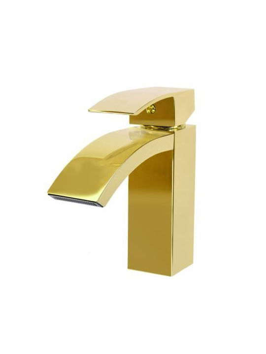 Mixing Sink Faucet Gold