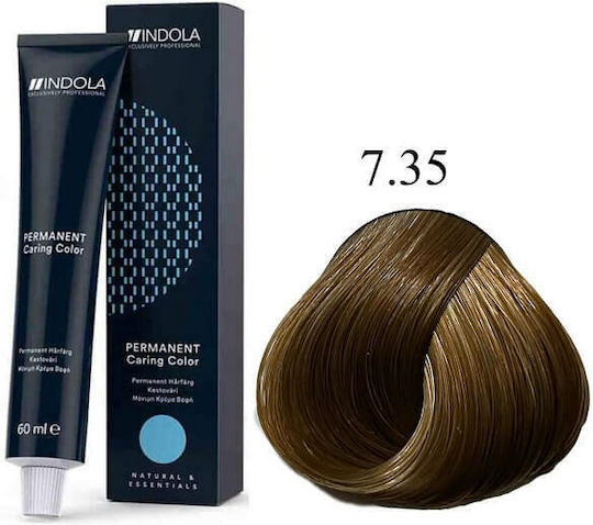Indola Haarfärbemittel 7.35 Blonn Gold 60ml