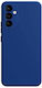 Soft Umschlag Rückseite Silikon Marineblau (Galaxie A15)