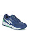 Gel-Dedicate 8 GS Kids Sports Shoes Tennis with Laces Navy Blue