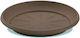 Atmosphera Spicy Brown Πιάτο Γλάστρας Πλαστικό Spicy Brown 32x32εκ. 10.04.0244SB