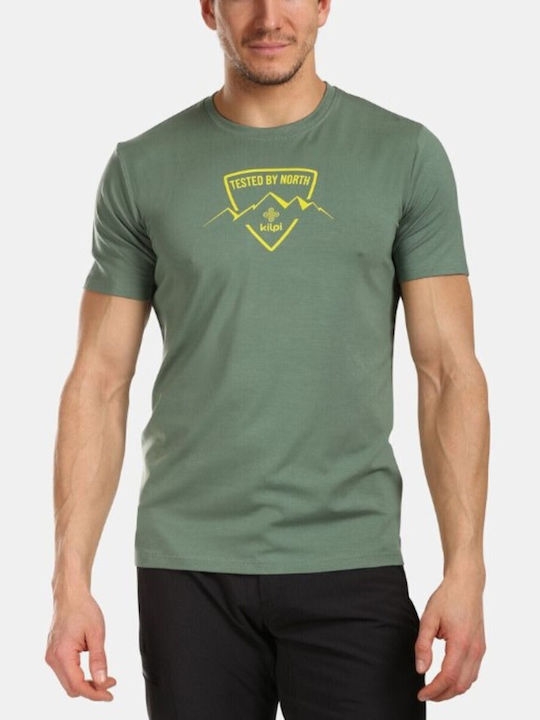 Kilpi Men's Athletic T-shirt Short Sleeve Haki