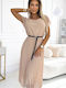 Numoco Evening Dress Beige