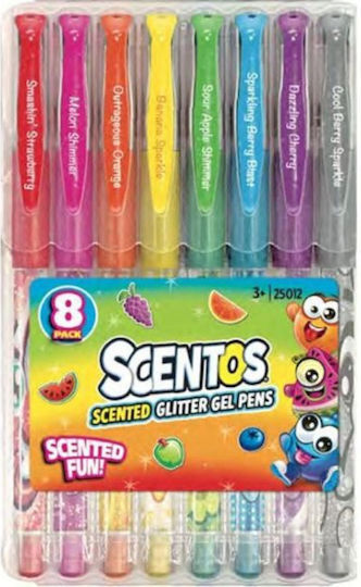 SCENTOS Στυλό Gel Σετ 8τμχ