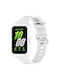 Eingebautes Armband Silikon Weiß (Galaxy Fit3)