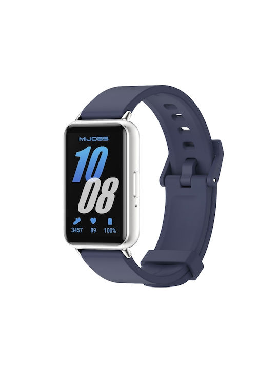 Mijobs Watch Λουράκι Σιλικόνης Μπλε (Galaxy Fit3)