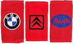 Autoline Auto Armaturenbrett Abdeckung mit Emblem für Rot Farbe Autoline Auto Armaturenbrett Abdeckung mit Emblem für Rot Farbe