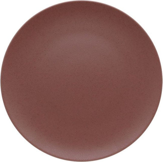 Costa Verde Plate Shallow made of Porcelain Brown 12pcs